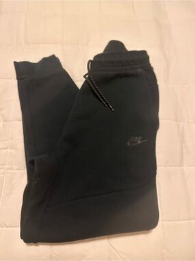 Nike Black Men's/Toddler Fleece Joggers with Logo